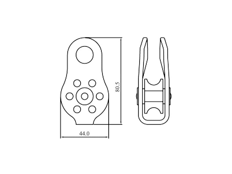 Polia Simples Pequena - BIG