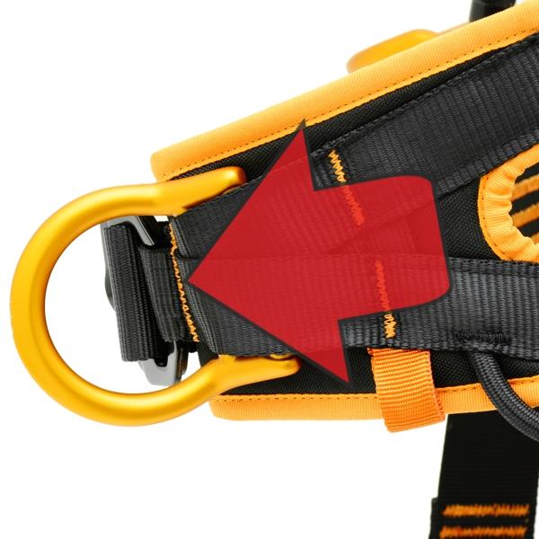 Cinto tipo paraquedista 5 pontos - ITAKA